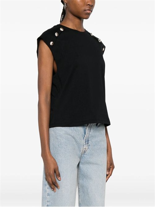 Top impreziosito con bottoni TWINSET | TP2340/00006
